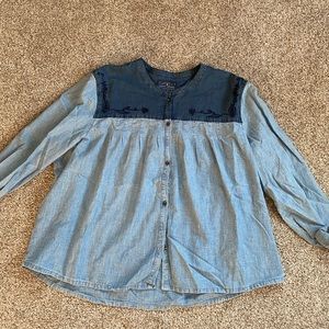 Lucky Brand Jean Button Up